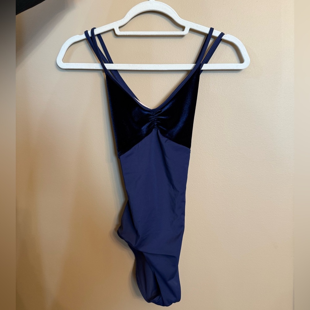 Navy Class In Ballet Leotard